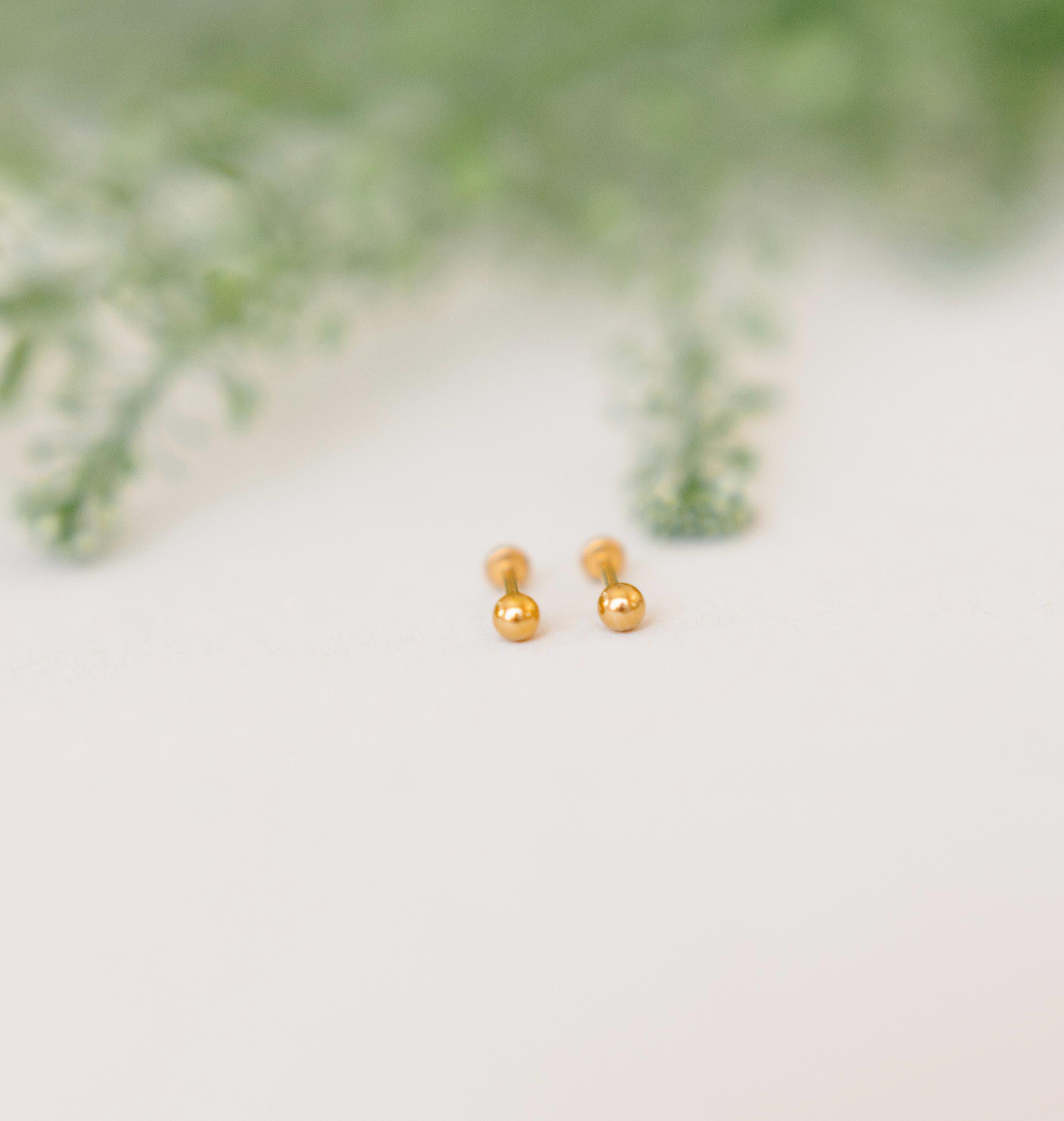 Tiny Ball Flat Back Studs