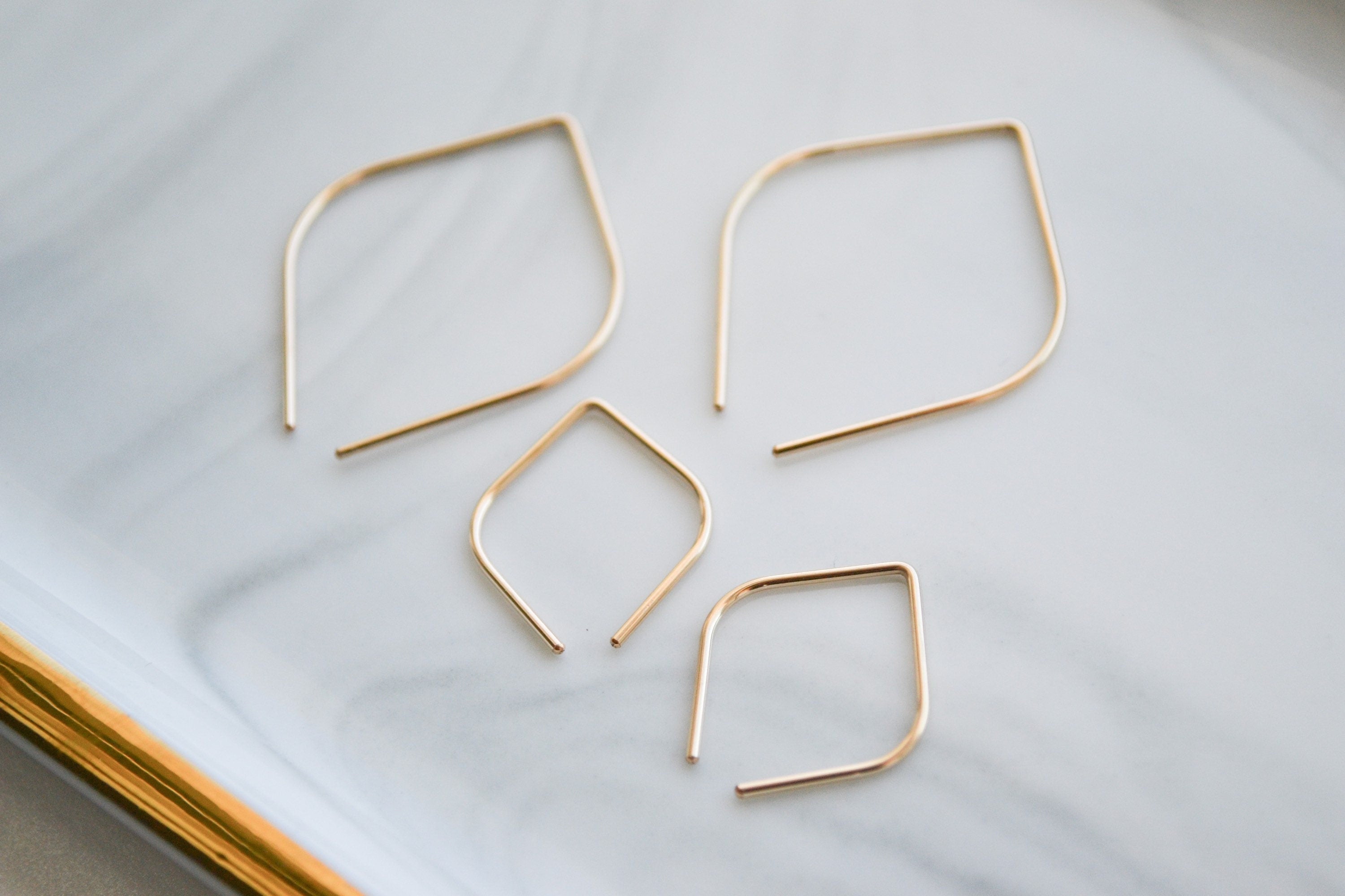 Petal Threader Earring