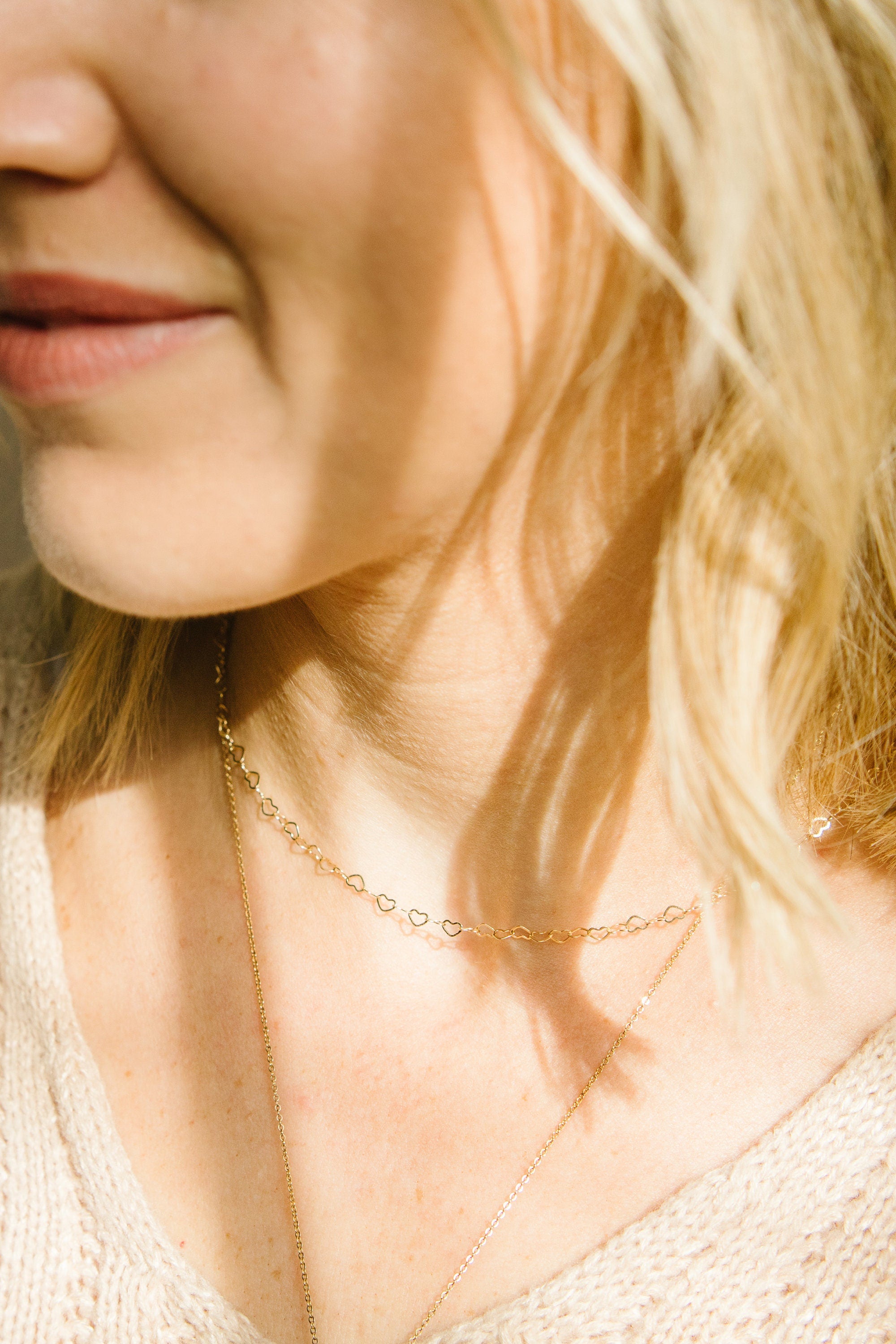 Heart Chain Necklace