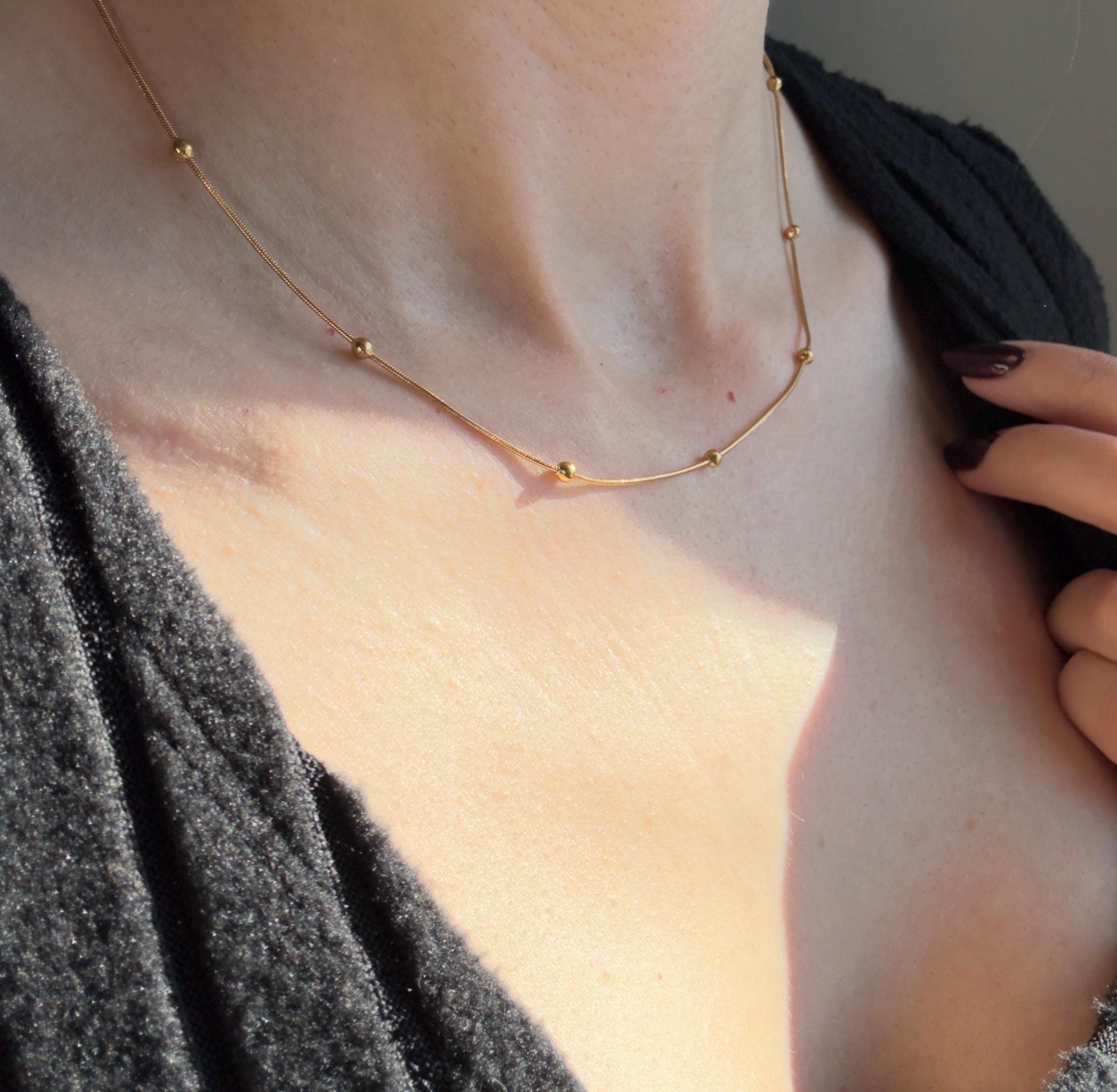 Dainty Satellite Necklace