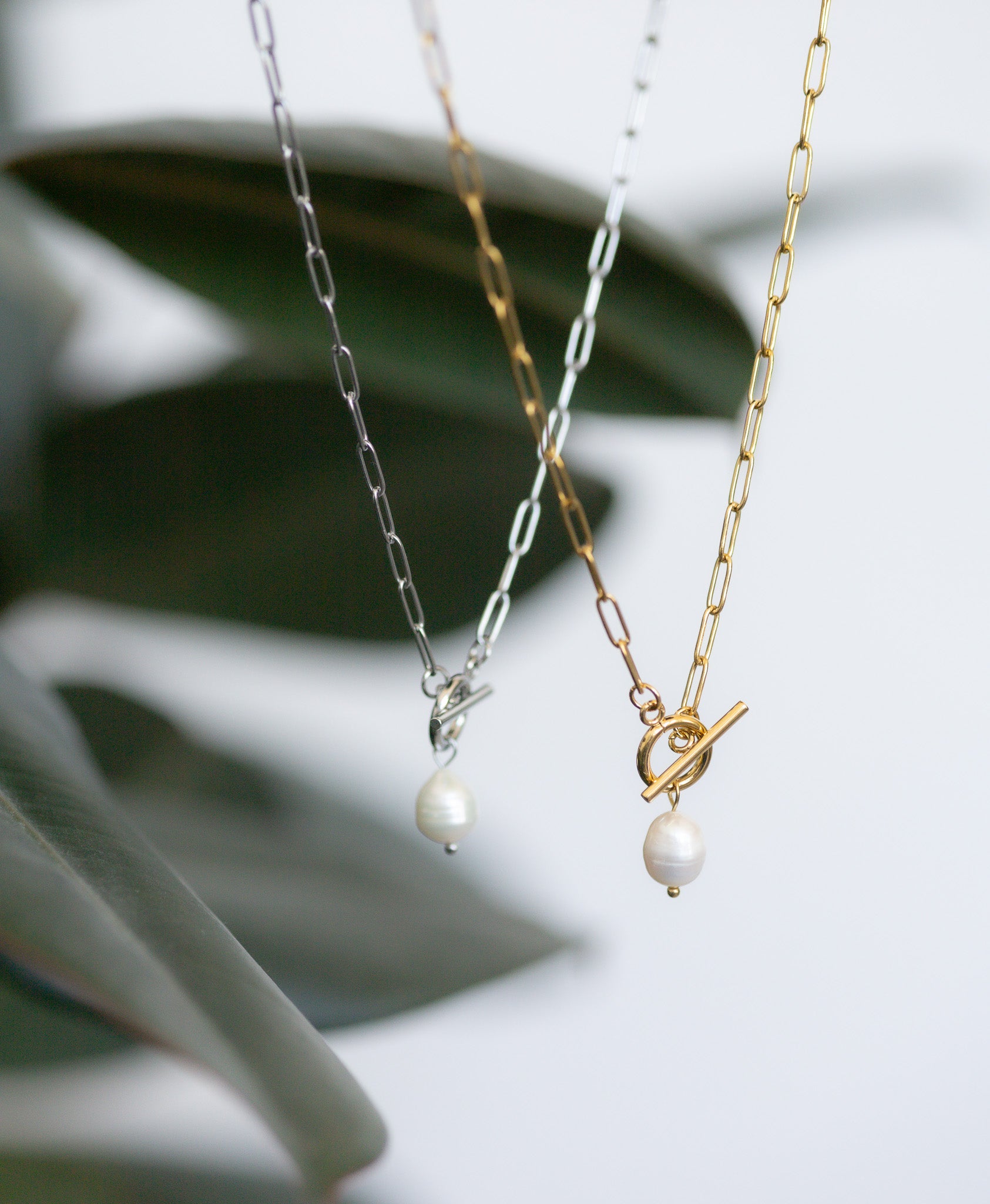 Paperclip Toggle Necklace