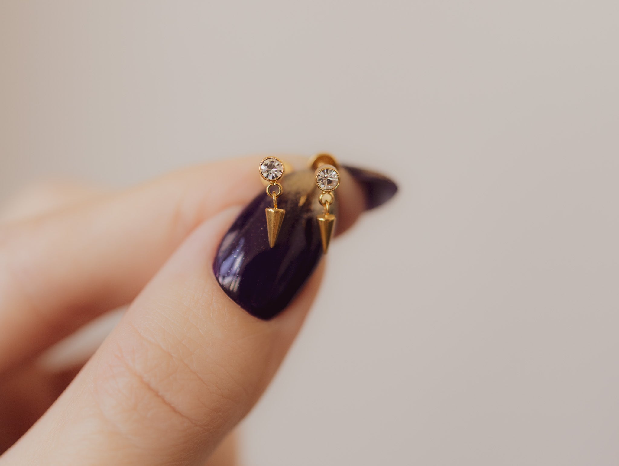 Edgy Flat Back Studs