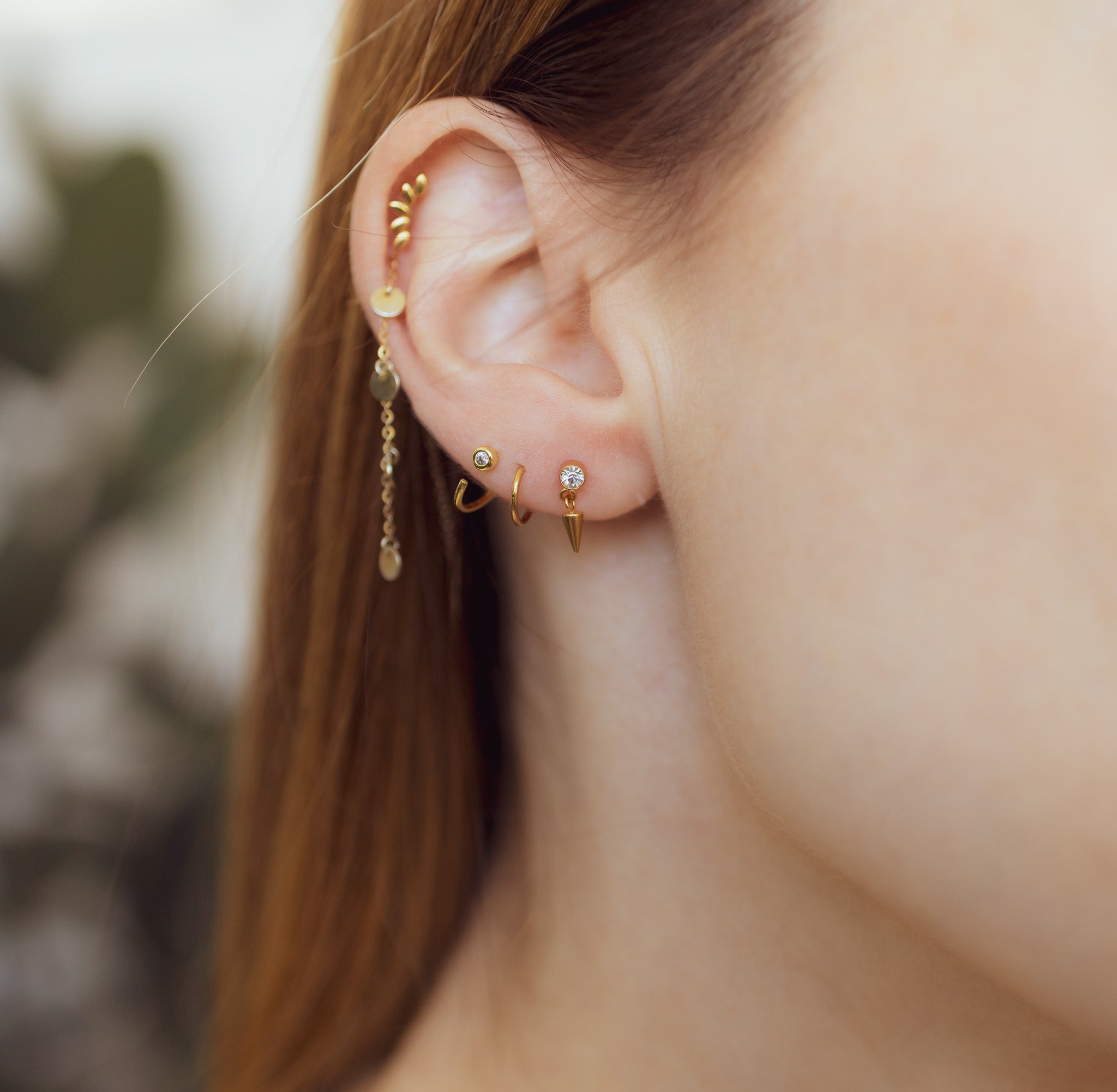 Edgy Flat Back Studs