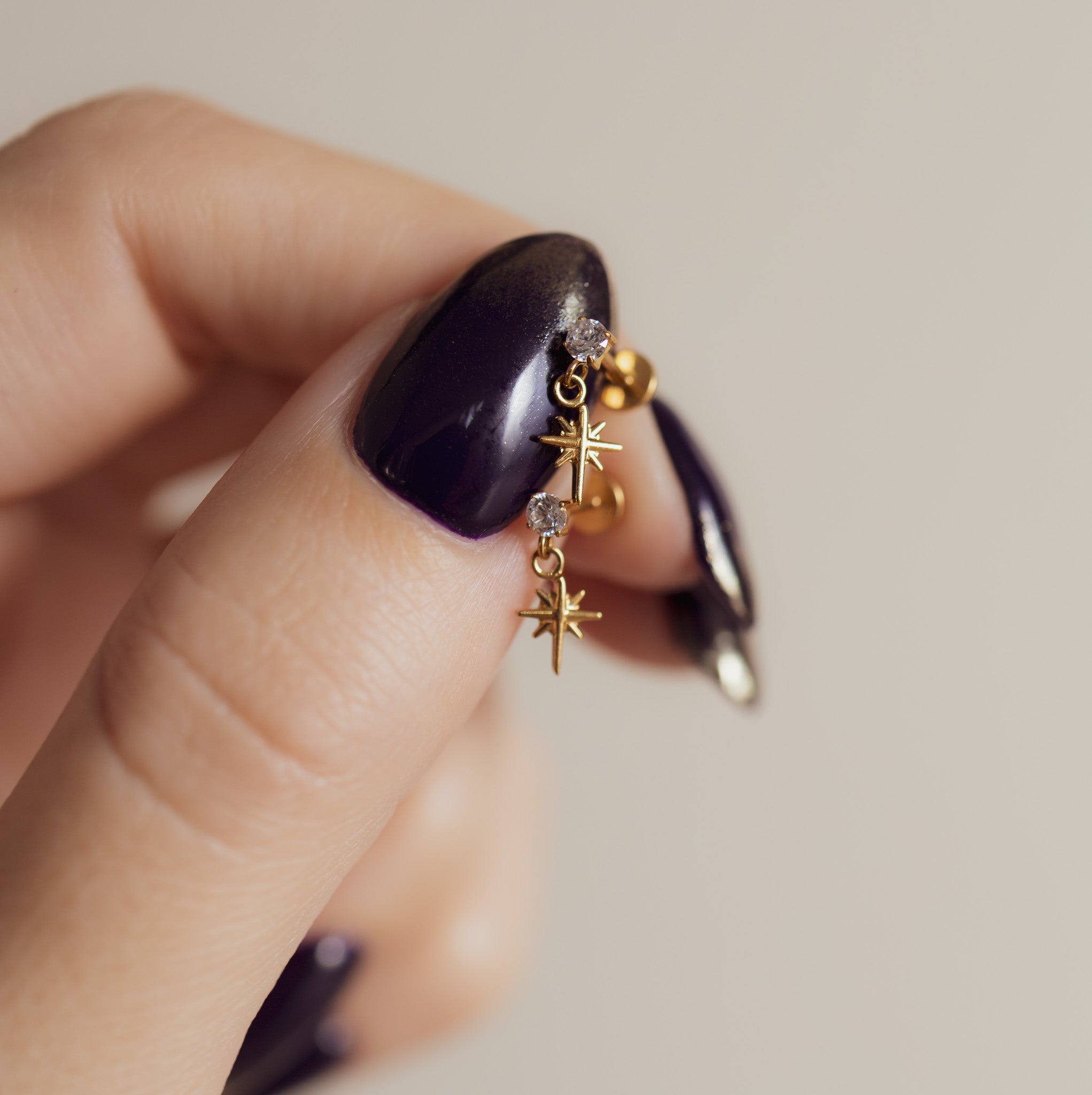 Stargazer Flat Back Studs