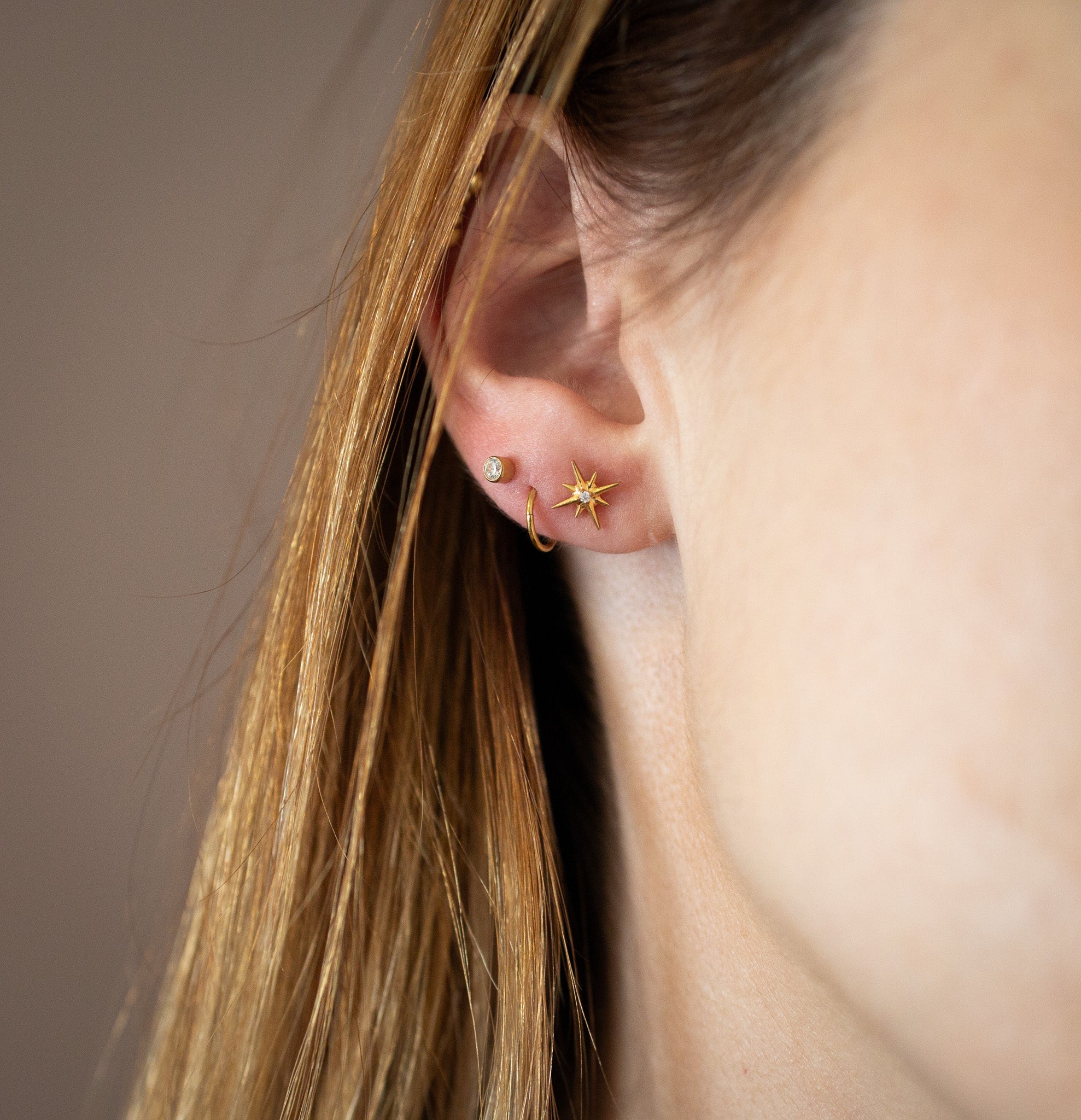 Starburst Flat Back Studs