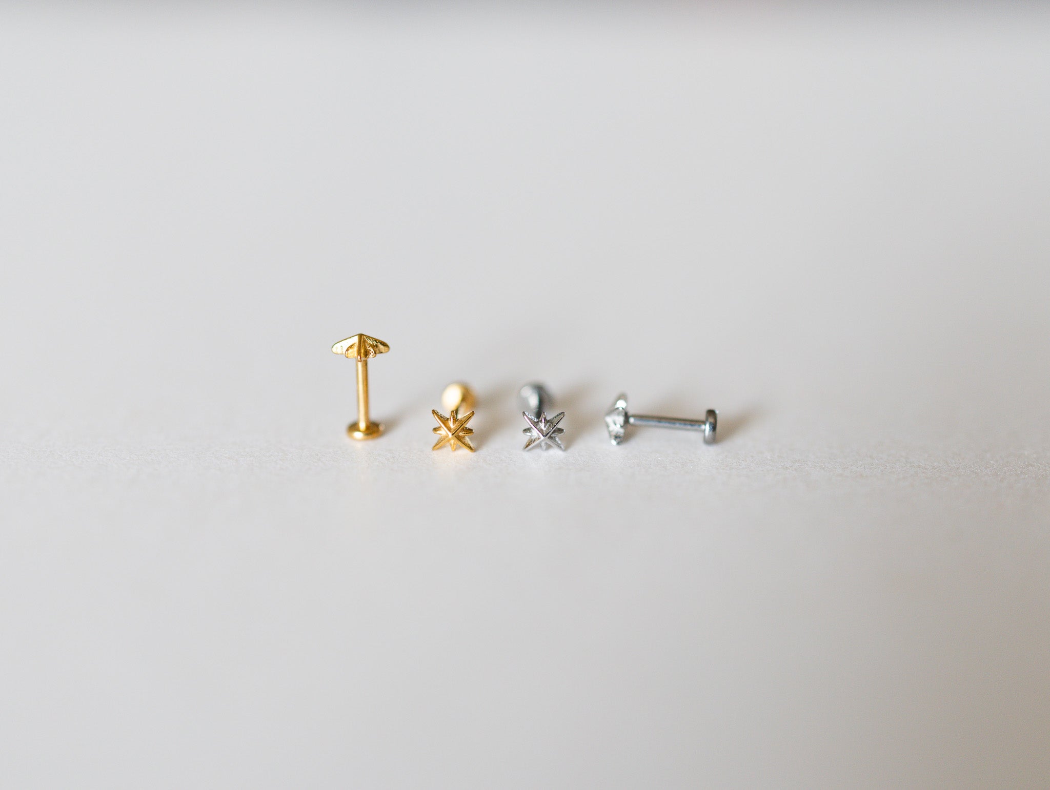 Tiny Star Flat Back Studs