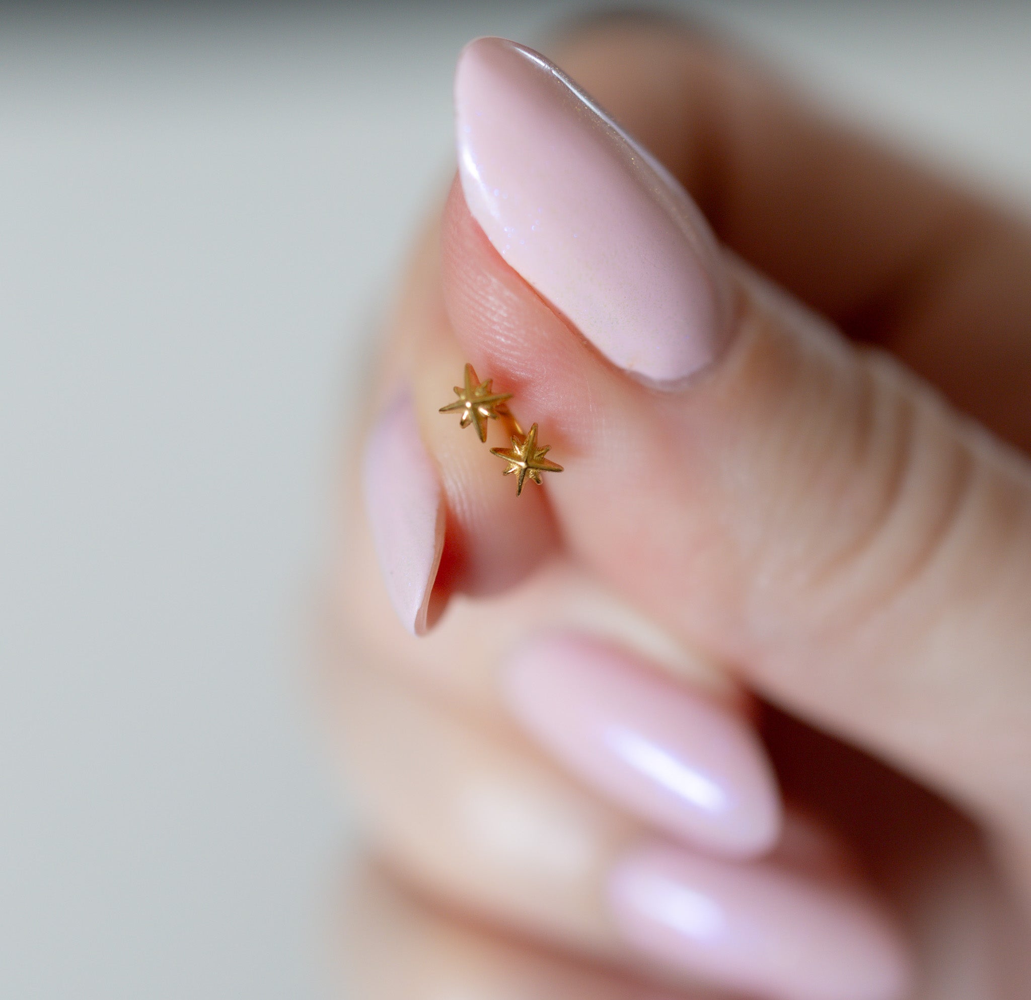 Tiny Star Flat Back Studs