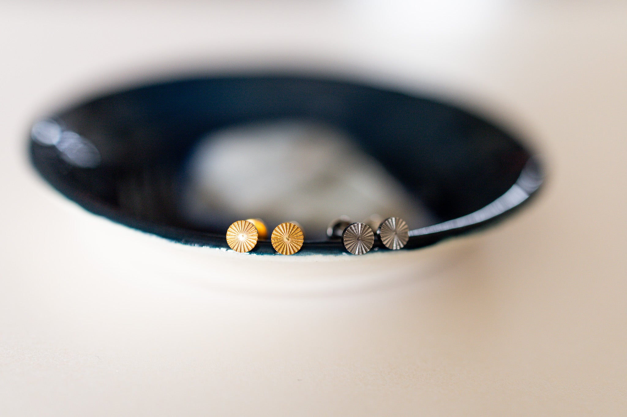 Circle Flat Back Studs