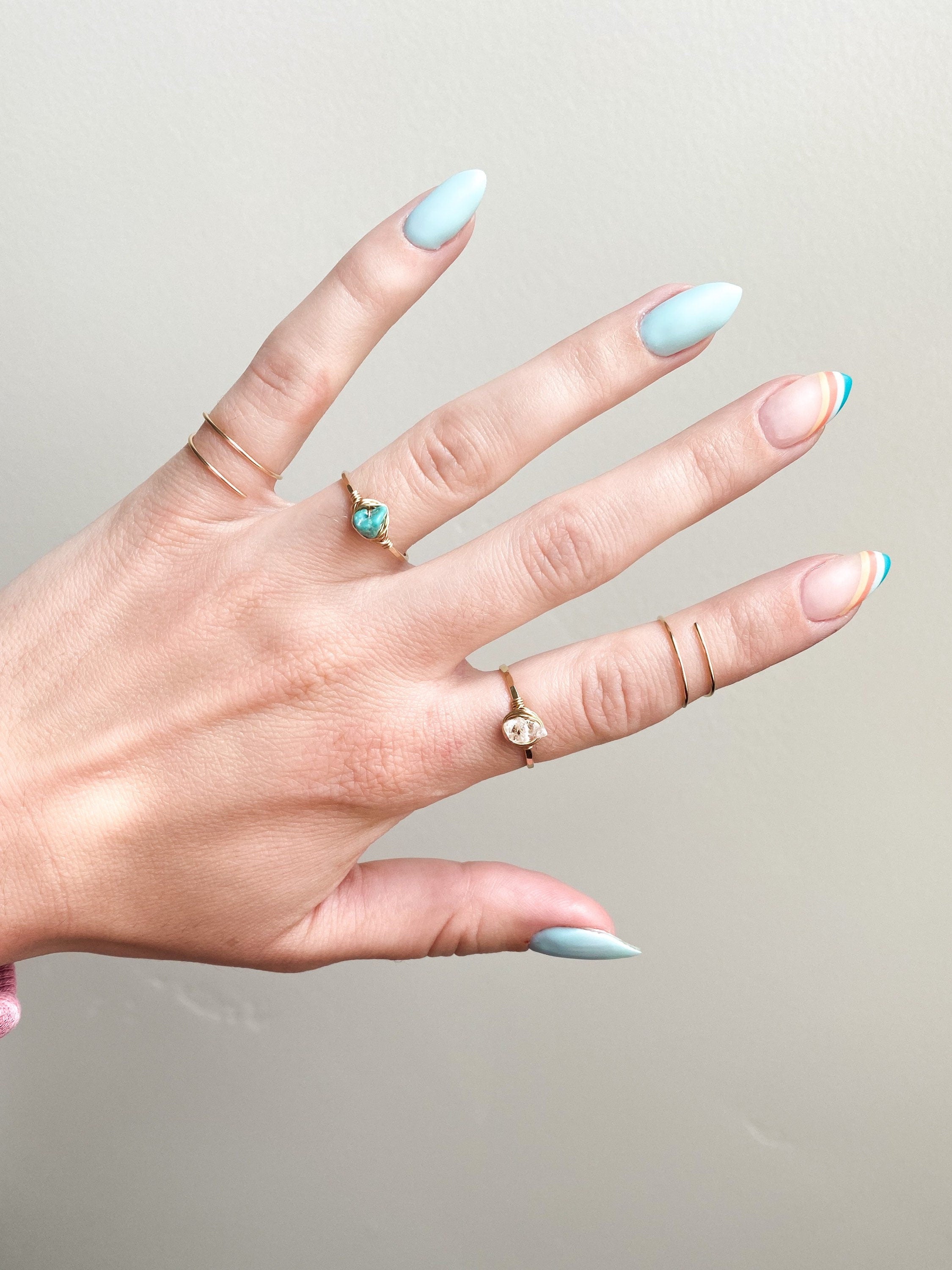 Spiral Midi Ring