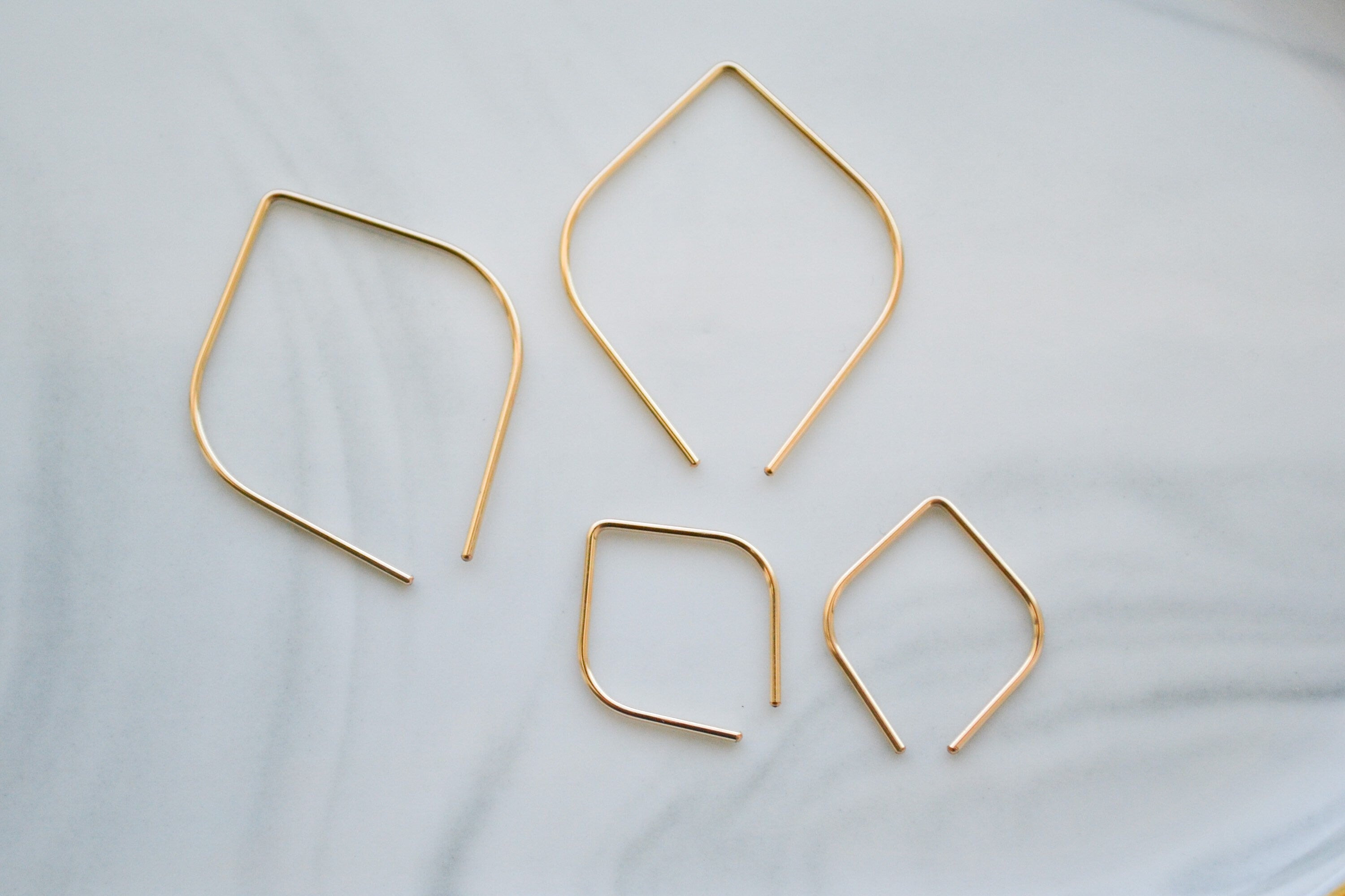 Petal Threader Earring