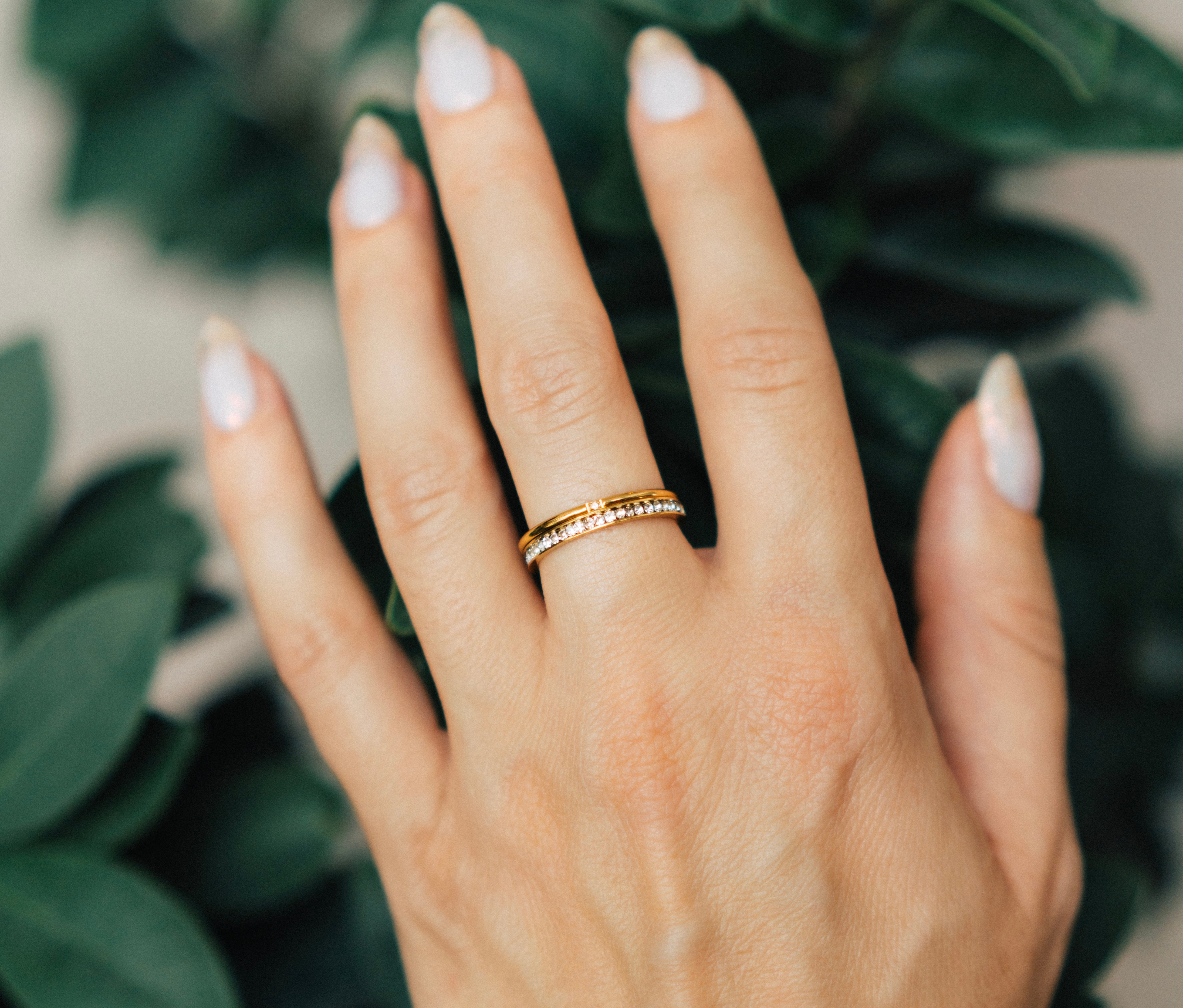 Tiny Diamond Ring