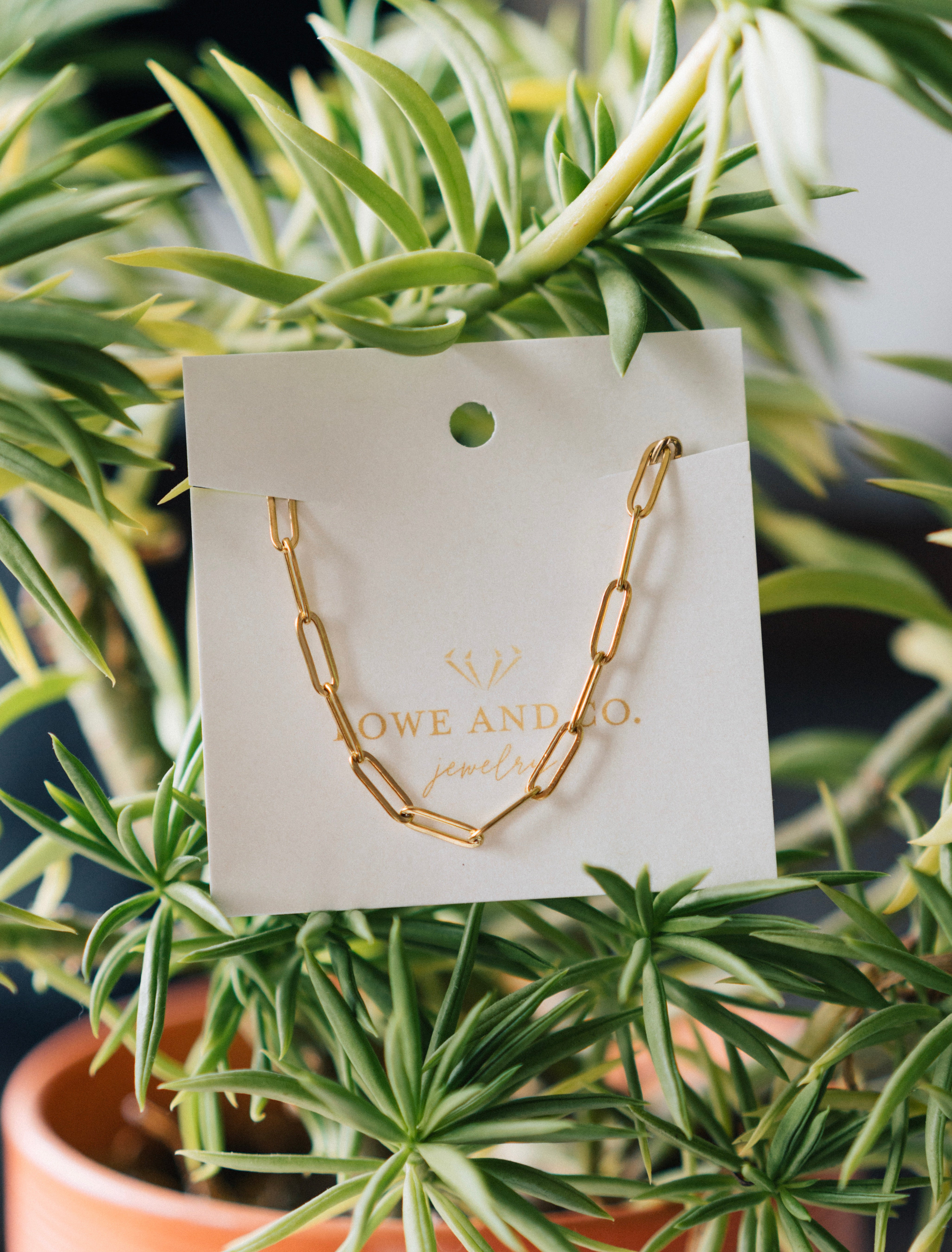 Paper Clip Chain Bracelet