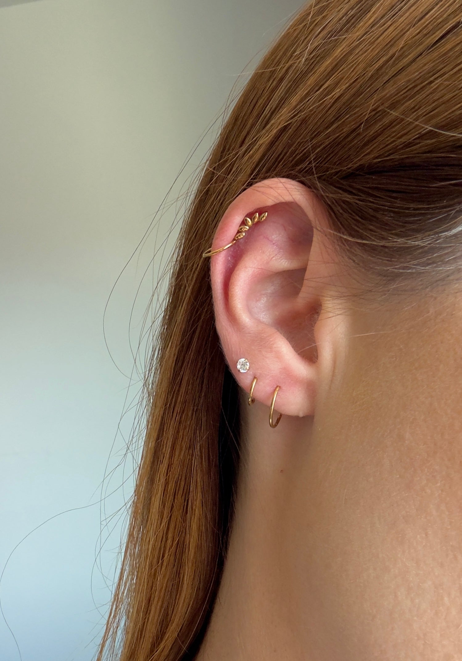 Diamond Flat Back Studs