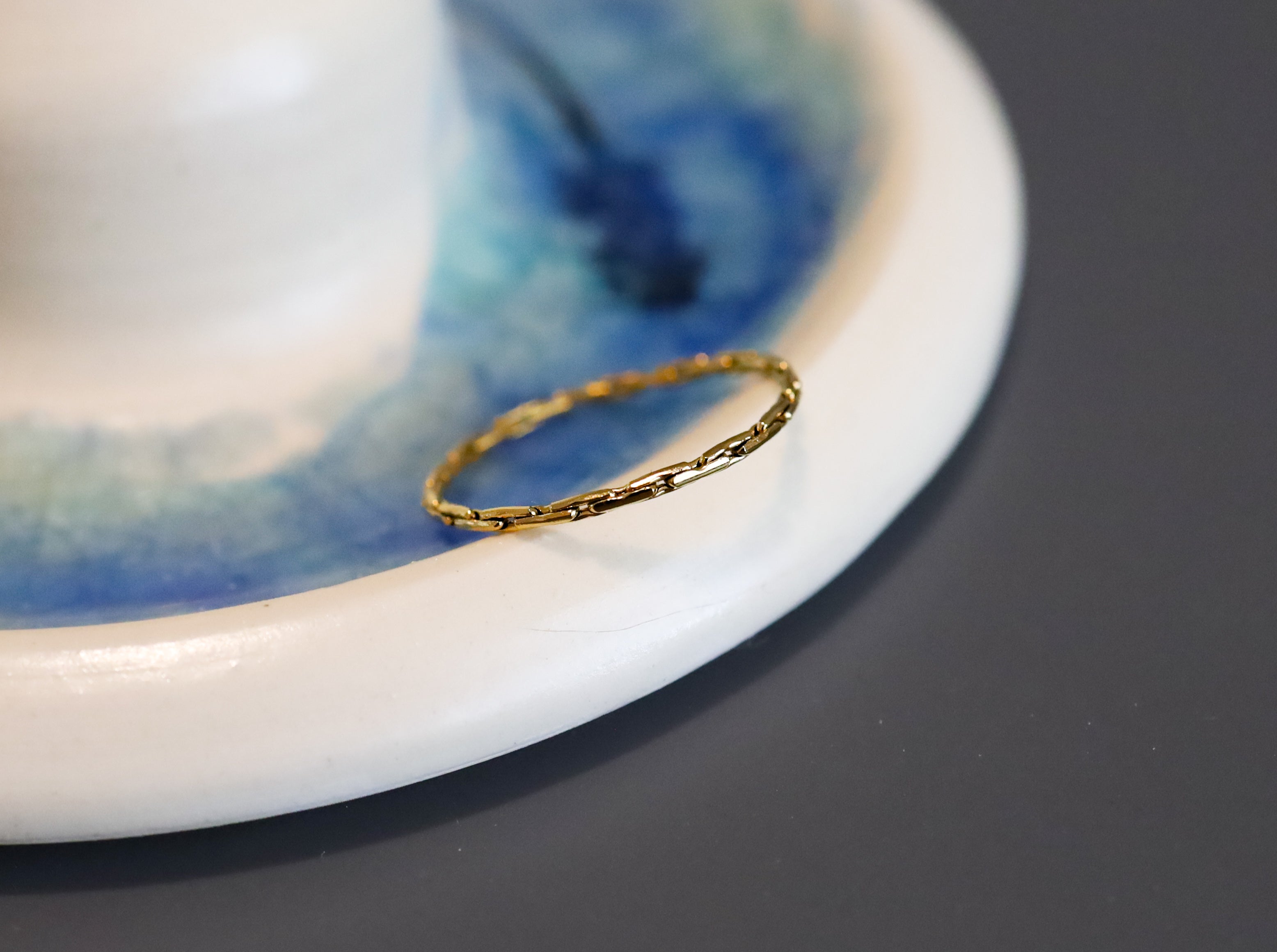 Textured Stacking Ring