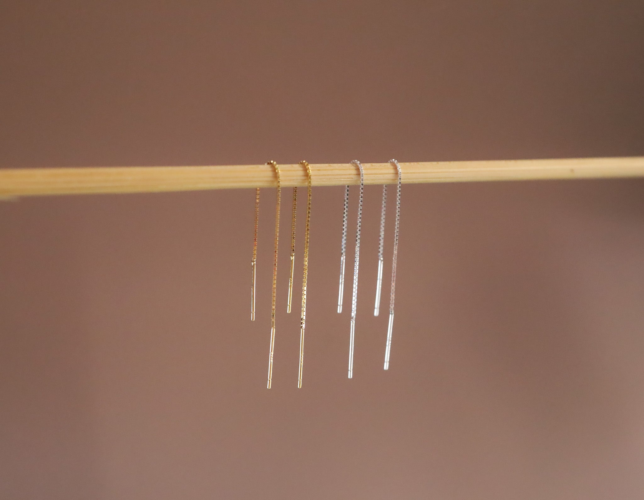 Simple Chain Earrings