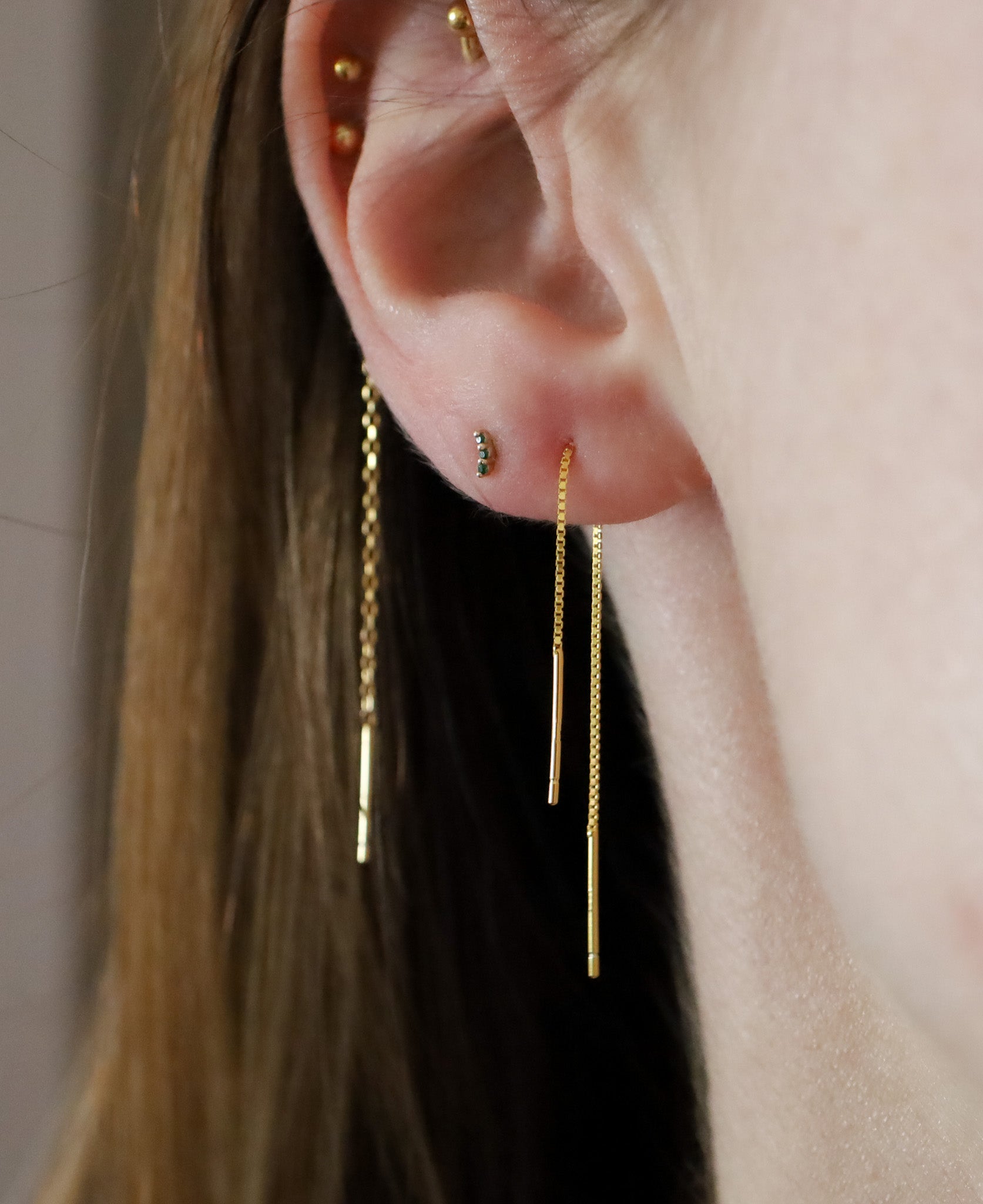 Simple Chain Earrings