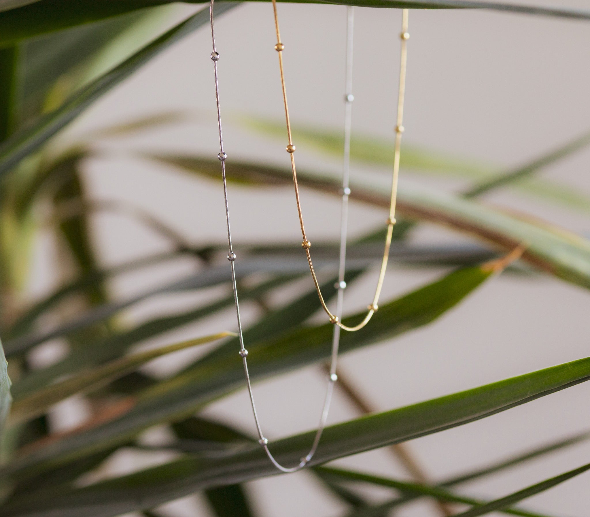 Dainty Satellite Necklace