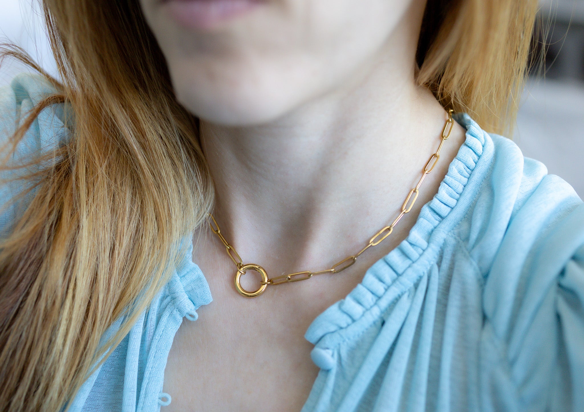 Paperclip Chain Necklace