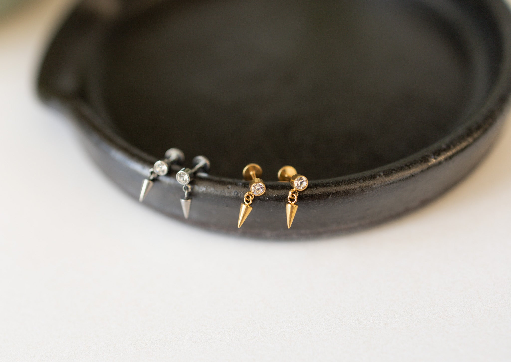 Edgy Flat Back Studs