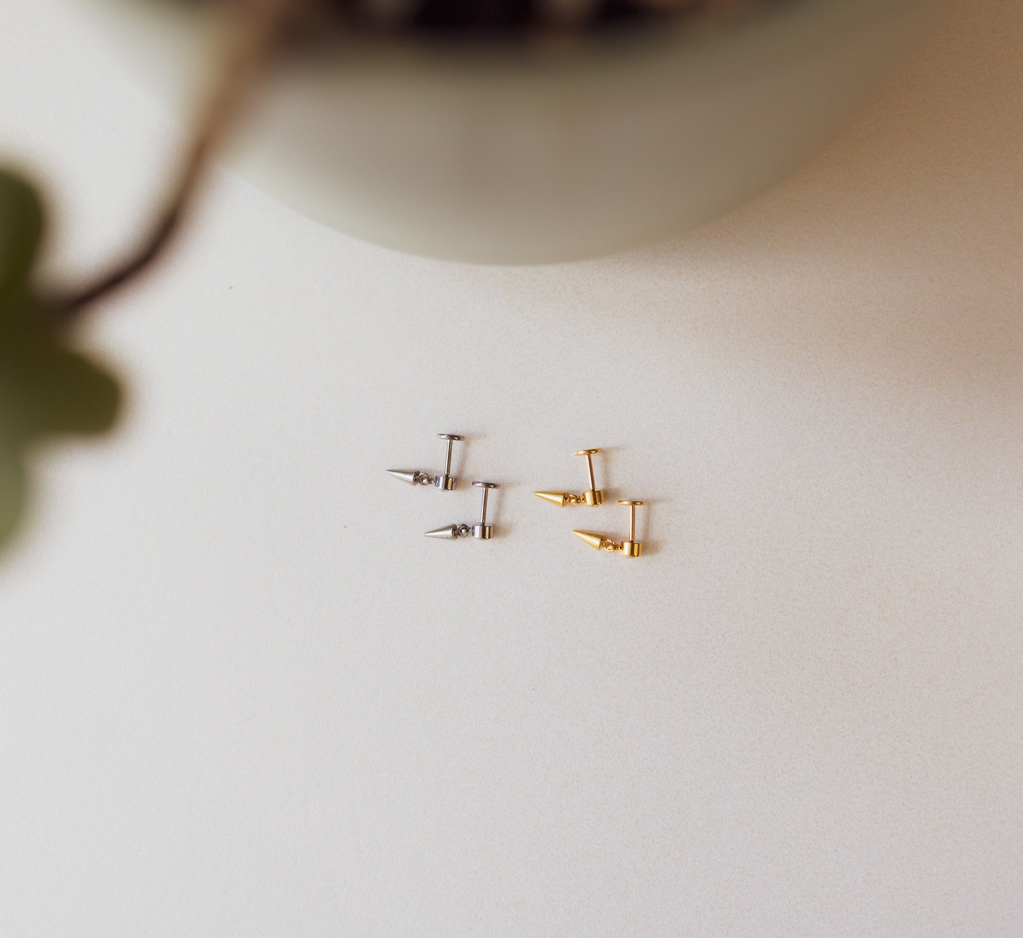 Edgy Flat Back Studs