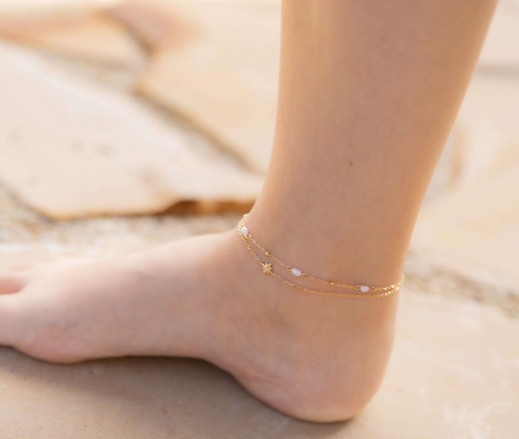 Star Pearl Anklet