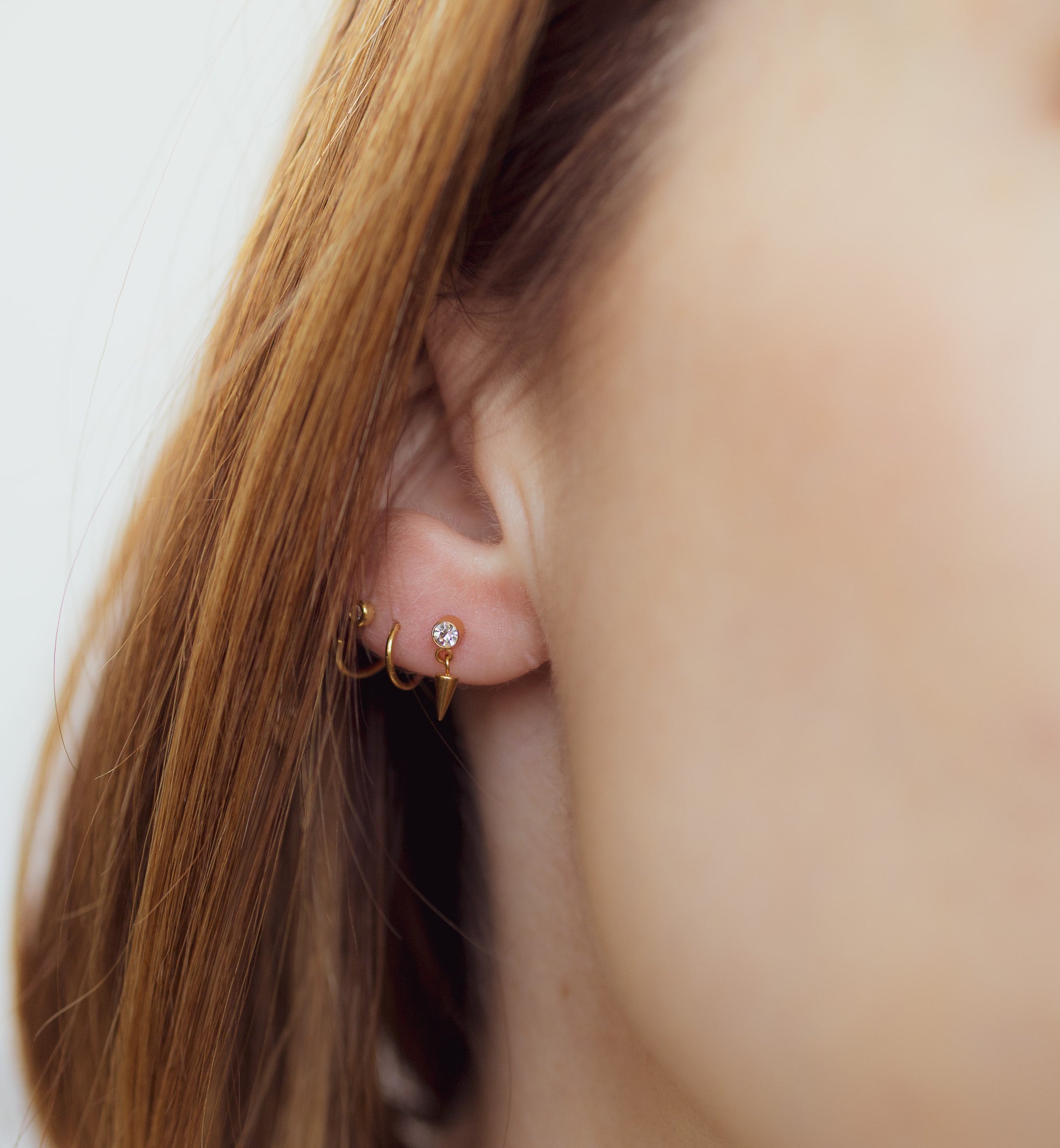 Edgy Flat Back Studs