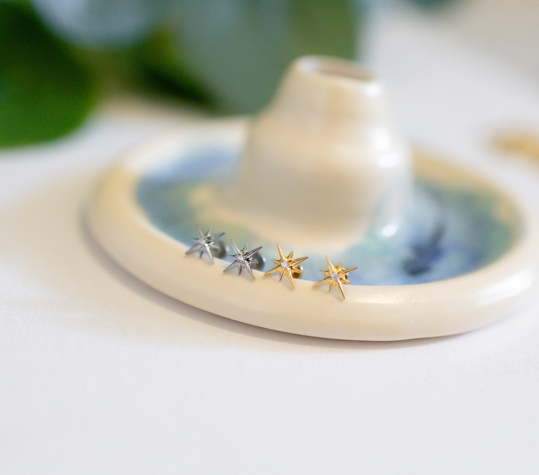 Starburst Flat Back Studs