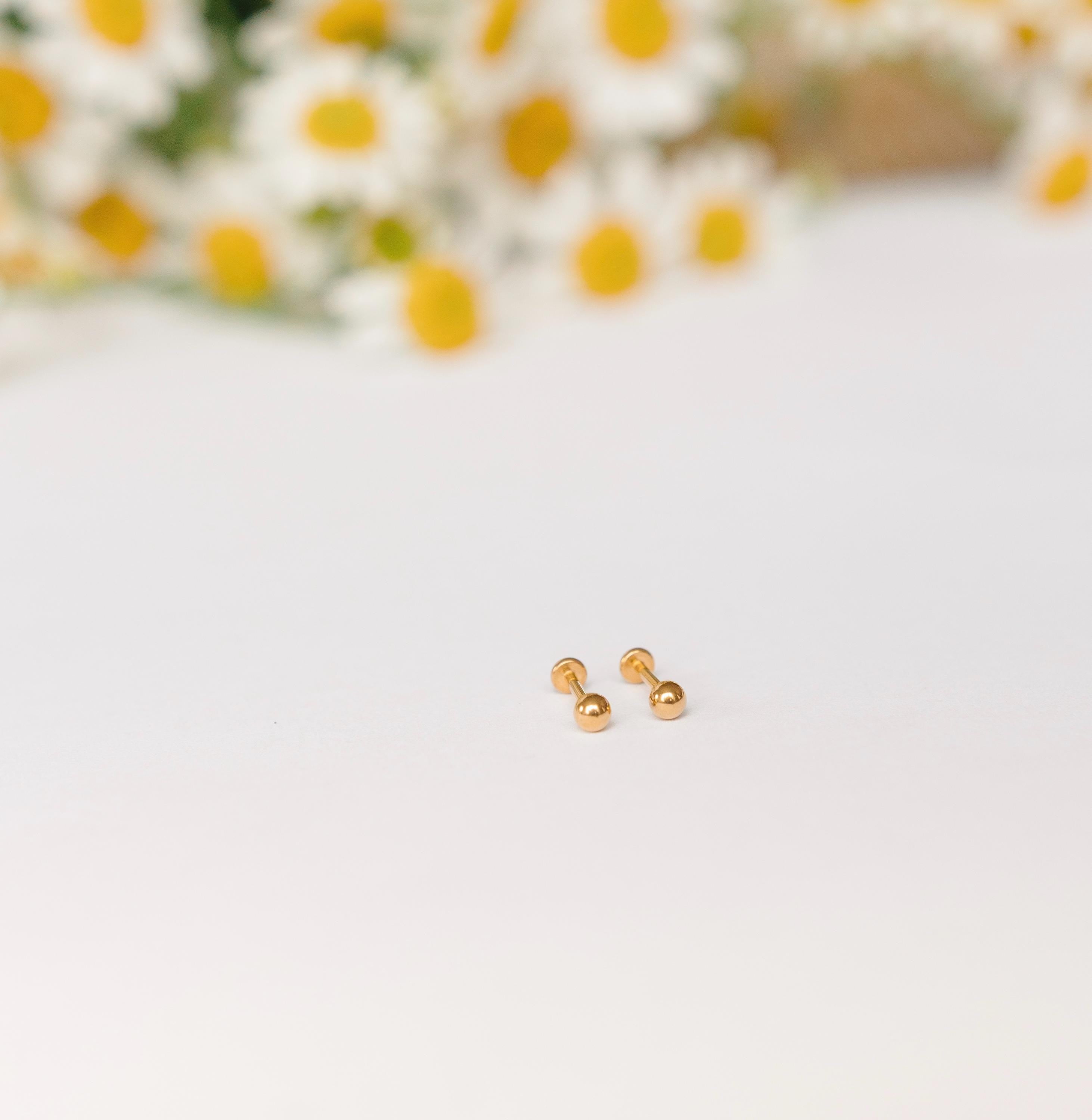 Tiny Ball Flat Back Studs